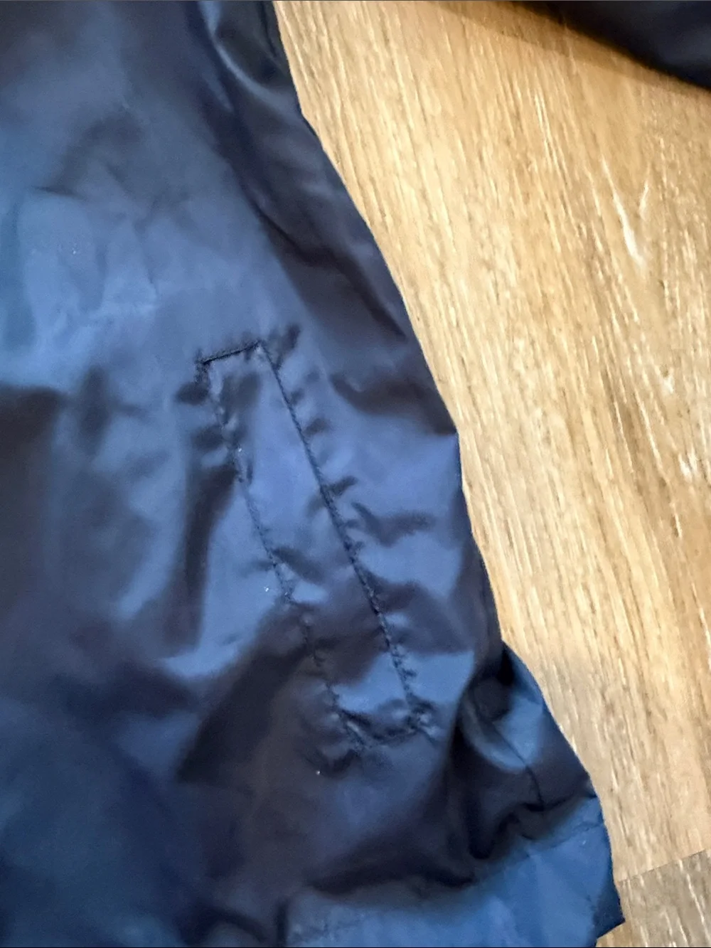 Simply Southern Navy Kids Hooded Raincoat with Reflective Trim